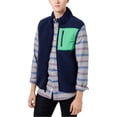 thumbnail image 1 of Tommy Hilfiger Mens Nathan Faux Fur Vest, Blue, Medium, 1 of 1