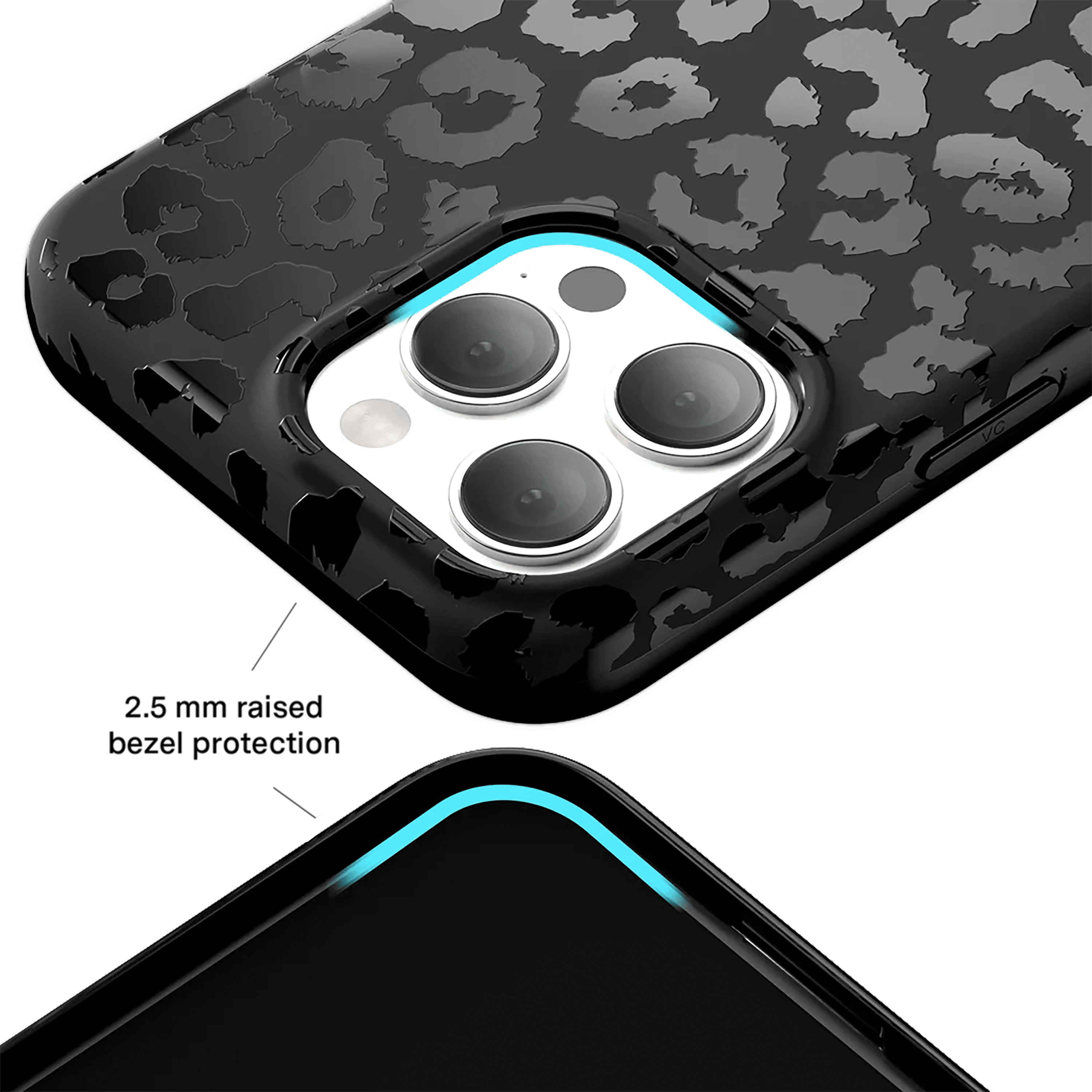 VELVET CAVIAR for iPhone 16 Pro Max Case Leopard - Compatible with MagSafe - Cute Protective Phone Cases for Women - Black Cheetah Print