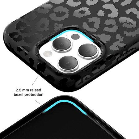Velvet Caviar - Magsafe Case for Apple iPhone 16 Pro Max - Black Leopard