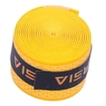thumbnail image 1 of Lipstore Badminton Racket Grip Tape Perforated Soft Sweat Sport Band Tennis Overgrip Tape Yellow, 1 of 8