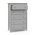 thumbnail image 6 of Storkcraft Kenton 5 Drawer Nursery Dresser, Pebble Gray, 6 of 9