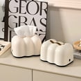thumbnail image 3 of Cloud Tissue Box Holder Playful Cloud Tissue Box Organizers Efficient Tissue Dispenser Paper Storage Box, 3 of 6