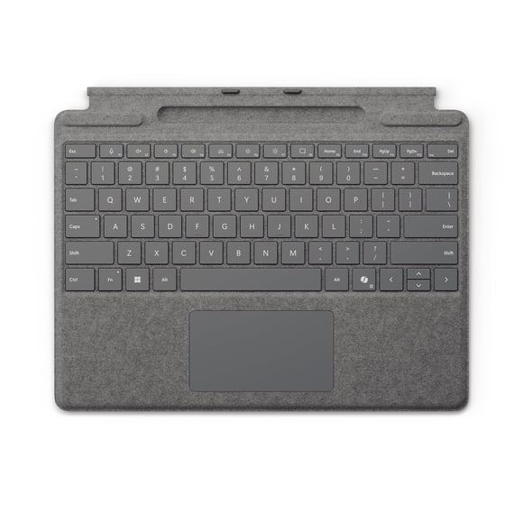 Microsoft 8XA00238 Teclado Surface Pro para Copiloto Surface Pro+ - Platino