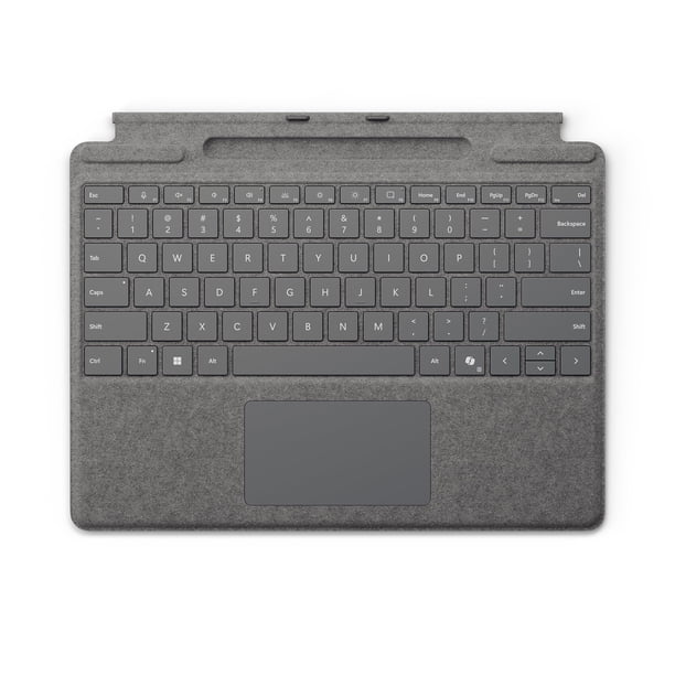 Microsoft 8XA00238 Teclado Surface Pro para Copiloto Surface Pro+ - Platino