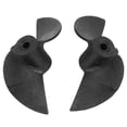 thumbnail image 1 of RC Boat Propellers, 2PCS CW CCW Plastic RC Boat Propellers Set RC Underwater Ship Boat Plastic Propeller Remote Control Ship Parts for 2mm Shaft, 1 of 7
