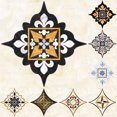 thumbnail image 1 of Gwong Decoración hogareña 36pcs calcomanías de azulejo autoadhesivo impermeable PVC autoadhesivo pegatinas para el hogar Gwong 21062648, 1 of 6