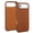 iPhone 17 Air Brown, variant on Genuine Leather Case for iPhone 17 (6.3 inch),Premium Litchi Grain Cowhide Cover,2025 New Shockproof & Slim Protective Case with Soft Microfiber Lining,Black Fit for MagSafe