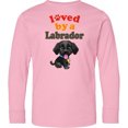 thumbnail image 3 of Inktastic Labrador Retriever Dog Black Lab Long Sleeve Youth T-Shirt, 3 of 5