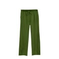 thumbnail image 1 of Yuyuzo Lounge Pants for Women Plus Size Wide Leg Drawstring Elastic High Waisted Loose Solid Color Trousers, 1 of 2
