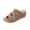 Brown, variant on Flat Sandals for Women,Women's Sandals,Orthotic Slides Plantar Fasciitis Arch Support Slip on Flat Sandals Ladies Soft Cushion Fashion Yoga Mat Slippers White 8.5