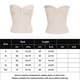 thumbnail image 2 of Blusas Y2K Top plisado Bandeau para mujer, jersey de punto sin mangas, ropa de discoteca Hotsweet de Color sólido Ygjytge Beige Xl para Mujer, 2 of 7