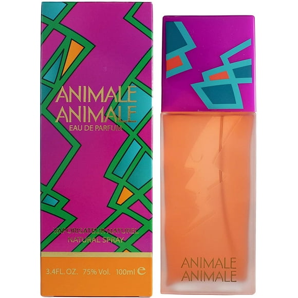 Parfums Animale Animale pour Femme Eau de Parfum Spray, 3,4 Onces