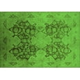 thumbnail image 1 of Ahgly Company Indoor Rectangle Oriental Green Industrial Area Rugs, 6' x 9', 1 of 4