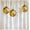 White-golden, variant on Christmas Ball Shower Curtain Purple Xmas Balls Ribbon Snowflake Fantasy Merry Christmas Winter Holiday Dreamy Xmas Ball Decor Fabric Bath Curtain with Hook
