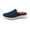 Dark Blue, variant on Mens Sports Shoes Comfortable Slip On Shoes Slingback Breathable Sneakers Fashion Platform Sneakers