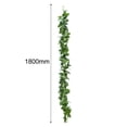 thumbnail image 2 of Artificial Olive Leaf Garland 71 Inch Faux Greenery Vine Table Runner for Wedding Arch Mantel Stair Railing Doorway Indoor Outdoor Home Party Decor, 2 of 18