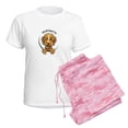 thumbnail image 6 of CafePress - Cockapoo Tan IAAM Pajamas - Women's Short Sleeve Print T-Shirt and Pants Light Cotton Pajama Set, 6 of 7
