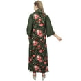 thumbnail image 2 of Bimba Rayon Olive Green High Low Designer Kurta Casual Wear Kurti With Scarf - 10, 2 of 4