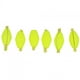 thumbnail image 1 of Uadme 6 unids/Set 2 Colores boya de Pesca con Mosca Bobbers Flotador de Espuma indicador de Huelga Aparejos de Pesca(Amarillo), 1 of 2