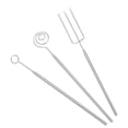 thumbnail image 3 of Shisuyan Stainless Steel Chocolate Dipping Tool Silver 3Pcs 7.9Inches, 3 of 8