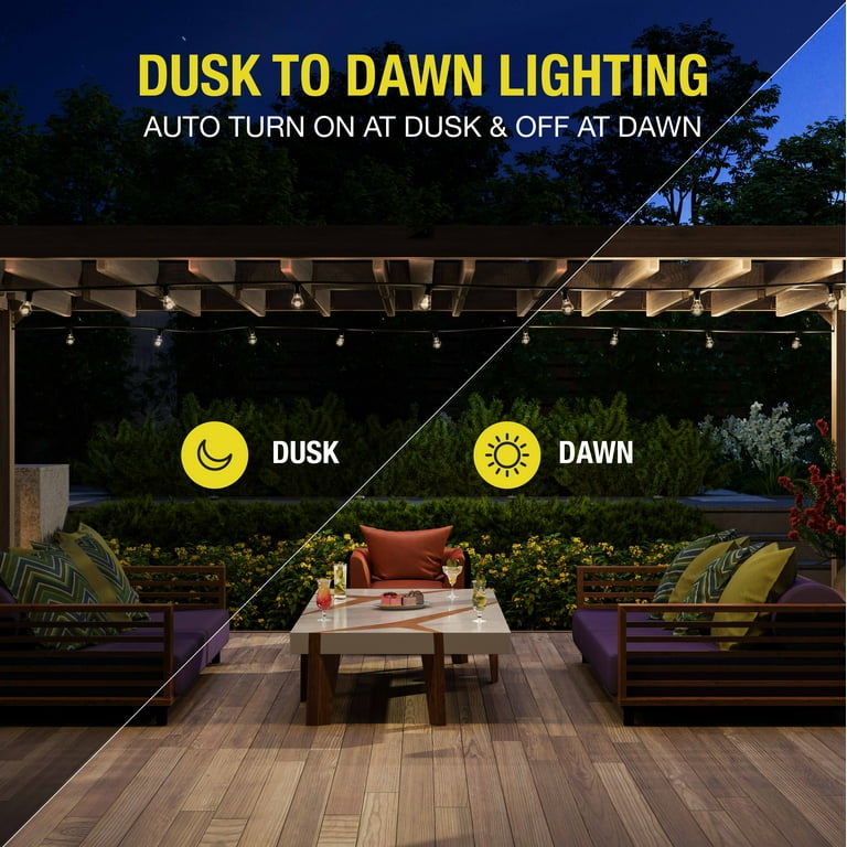 Better Home & Garden Solar String Lights for Decks, Patios, Backyards Better Home & Garden Solar String Lights for Decks, Patios, Backyards
