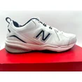 thumbnail image 1 of New BALANCE 608 Sneaker TRAINING SZ 9.5 4E Men's Casual in WHITE NAVY MX608V5, 1 of 6