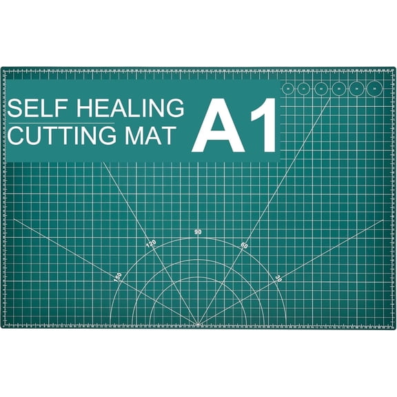 Cutting Mat, 23" x 35" Large Self Healing Sewing Mat, 5-Ply Heavy Cut Board, Rotary Cutting Mat for Crafts, Sewing Supplies and Quilting Tools.