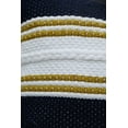 thumbnail image 2 of Blue 18"x18" Indoor Outdoor Pillow with Braid for sofa, 2 of 3