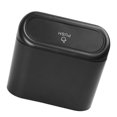 thumbnail image 2 of Car Trash Can Plastic Vehicle Garbage Box Removable Box Removable Portable Auto Interior Waste Bin Case, 2 of 8