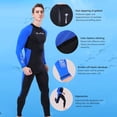 thumbnail image 2 of Hombres Traje De Neopreno SLINX Hombres Traje de neopreno Traje de buceo de cuerpo completo de manga larga de secado rápido Traje de neopreno XXL Sywqhk Para Estrenar, 2 of 9
