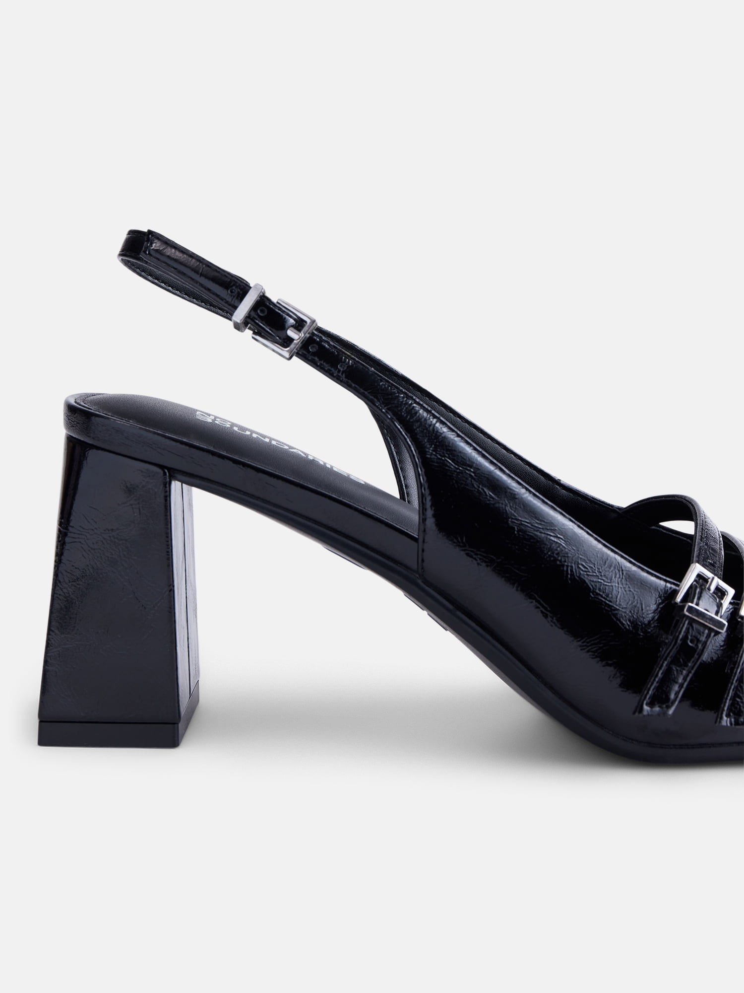 No Boundaries Women's Mary Jane Slingback Heels