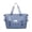 A004- Blue, variant on Large Utility Tote Bag Light Purple Travel Bag Waterproof Weekender Bag Carry on Overnight Bag Gym Duffle Tote for Weekend Getaway Vacation Daily Use 1 Pack