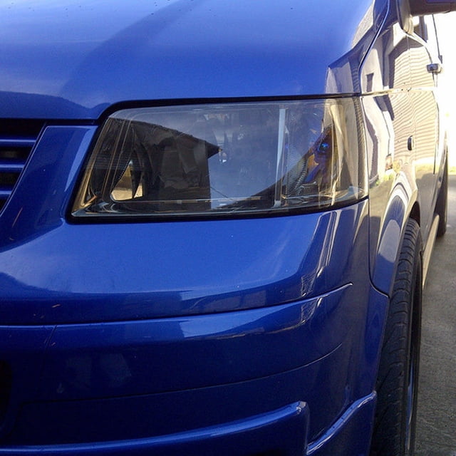 VERDANVERSE 1Ud Lámina Vinilo Para Faros De Vehículo Color Negro Auto Adhesiva Fácil Aplicar