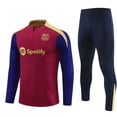 thumbnail image 3 of Barcelona Jerseys, Football Training Clothes, Long Sleeve Sets for Adults and Children, Barcelona C Autumn and Winter Training Clothes C, 3 of 3