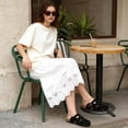 thumbnail image 2 of Ecetana Sandals for Women Closed Toe Slide Comfort Cork Footbed Slip On Clogs Shoes, 2 of 8