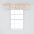 thumbnail image 2 of Floral Window Valance, Colorfully Scattered Endemic Flowers and Branches Dainty Spring Time Details, Curtain Valance for Kitchen Bedroom Decor with Rod Pocket, 54" X 12", Multicolor, by Ambesonne, 2 of 2