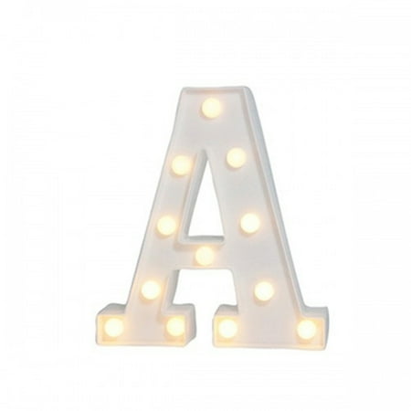 

LED Letter Lights Beautiful Night Light Battery Powered For Home Party Wedding Decoration T