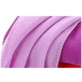thumbnail image 3 of KALLORY Durable Pink Microfiber Washcloth Gentle Touch Fast Drying for Hair Bath and Car Cleaning, 3 of 3