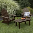 thumbnail image 2 of Highwood 3-pc Classic Westport Adirondack Set with 1 Classic Westport 24" W x 48" L Conversation Table - Outdoor, Eco-friendly, Synthetic Wood, 2 of 8