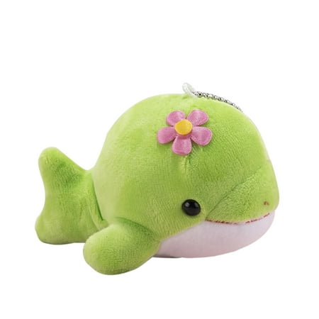 

Little Dolphin Plush Pendant Hanging Doll Portable and Lightweight Stuffed Toy for Crossbody Bag Pendant Green