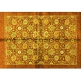 thumbnail image 1 of Ahgly Company Indoor Rectangle Abstract Yellow Modern Area Rugs, 5' x 7', 1 of 4