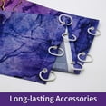 thumbnail image 3 of 4 Pcs Purple Marble Shower Curtain Sets with Rugs, Lavender Gold Texture Bathroom Sets with Shower Curtain and Rugs and Accessories, Modern Lilac Bathroom Curtain Sets with Mats, 3 of 14