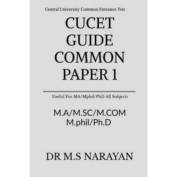 Cucet Guide Common Paper 1, (Paperback)