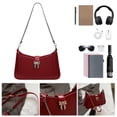 thumbnail image 1 of Bolso Axila Mano Bowknot Cierre para Mujer, 1 of 9