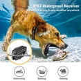 thumbnail image 2 of BEBANG 2600FT Dog Training Collar with LED Light, Dog Shock Collar with Remote, 3 Modes, 0-99 level, IPX7 Waterproof, Rechargeable Shock Collar for Small Medium Large Dogs, 2 of 9