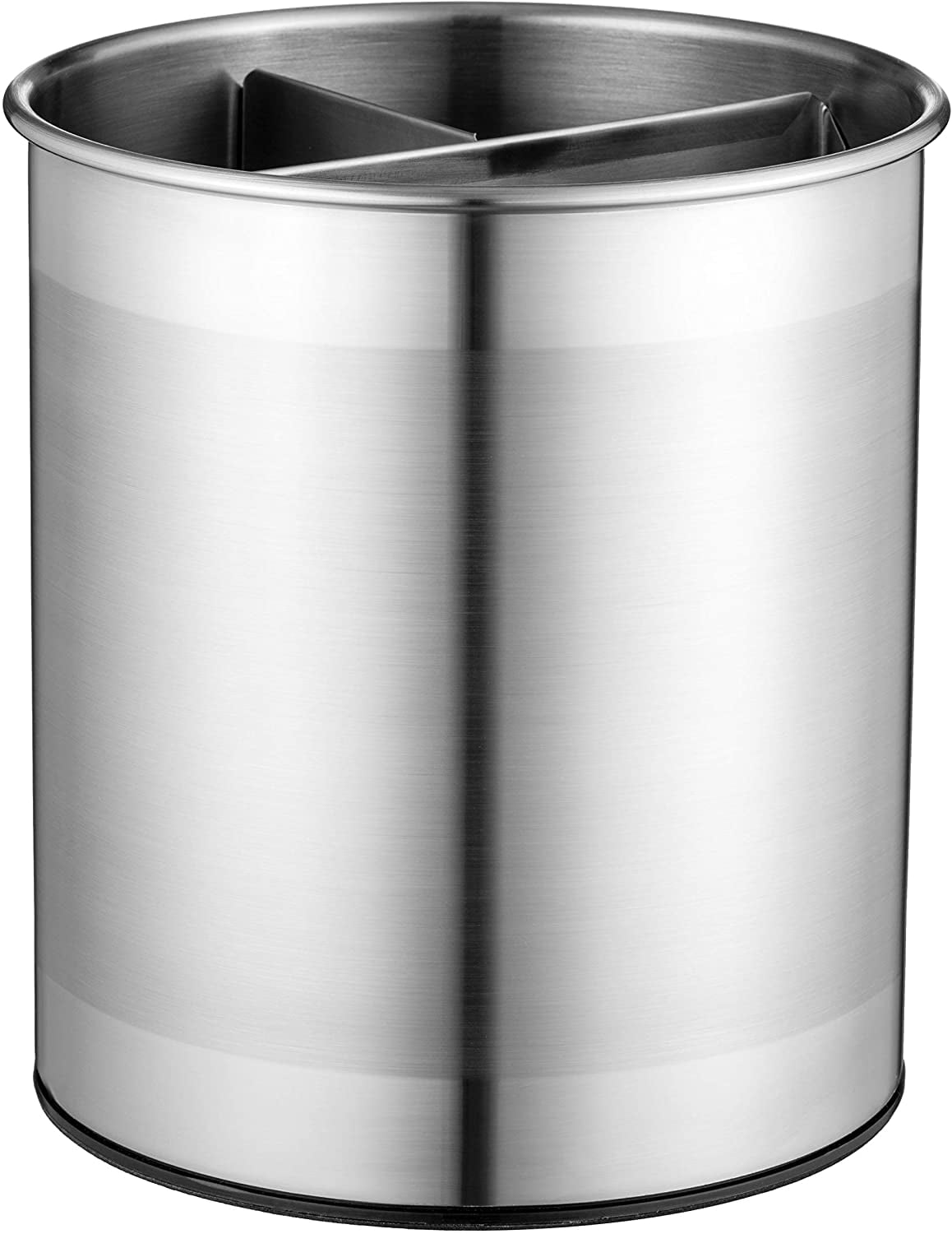 extra large stainless steel kitchen utensil holder 360 rotating