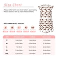 thumbnail image 3 of Vsdgher Chemise de Nuit Teckel Chiot pour Filles Manches Courtes à Volants Robe de Nuit Pyjama pour Fête Pyjama-Grand, 3 of 6