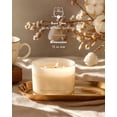 thumbnail image 3 of Cera Soy Candle 96NORTH Luxury Vainilla 100% natural, 50 h, 3 of 6