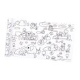 thumbnail image 4 of 3 de papel para colorear para pequeños Carta de vida y ciudad Sunnimix Rollo de papel para colorear, 4 of 8