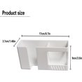 thumbnail image 2 of SURJDE 2 Pack Phone Stand, Cell Phone Holder for Bed, Wall Mount Phone Holder, Self-Adhesive Storage Organizer Box, Remote Control Mobile Phone Plug Wall Holder, 2 of 7